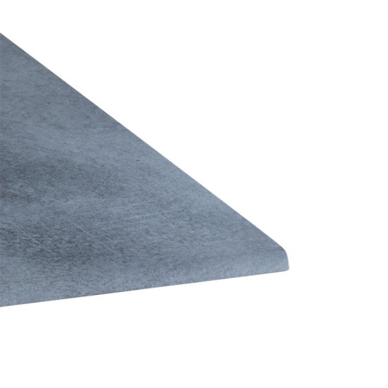 Επιφάνεια τραπεζιού Copious  Werzalit γκρι cement I 70x70εκ πάχους 35mm