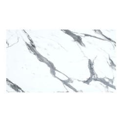 Επιφάνεια τραπεζιού Melody  HPL λευκό μαρμάρου 69x120εκ πάχους 12mm