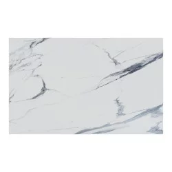 Επιφάνεια τραπεζιού Solace  Werzalit λευκό μαρμάρου 120x80εκ πάχους 35mm