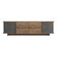 Έπιπλο τηλεόρασης Zafore σε oak-καφέ antique απόχρωση 180x33x50εκ Έπιπλο τηλεόρασης Zafore σε oak-καφέ antique απόχρωση 180x33x50εκ