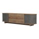 Έπιπλο τηλεόρασης Zafore σε oak-καφέ antique απόχρωση 180x33x50εκ Έπιπλο τηλεόρασης Zafore σε oak-καφέ antique απόχρωση 180x33x50εκ
