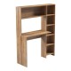 Γραφείο με βιβλιοθήκη Janson σε oak απόχρωση 113.2x40x141.8εκ Γραφείο με βιβλιοθήκη Janson σε oak απόχρωση 113.2x40x141.8εκ