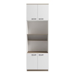 Ντουλάπα κουζίνας Rowan  σε λευκή-sonoma απόχρωση 60x42x182εκ Ντουλάπα κουζίνας Rowan  σε λευκή-sonoma απόχρωση 60x42x182εκ
