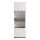Ντουλάπα κουζίνας Rowan  σε λευκή-sonoma απόχρωση 60x42x182εκ