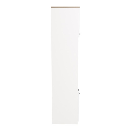 Ντουλάπα κουζίνας Rowan  σε λευκή-sonoma απόχρωση 60x42x182εκ