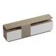 Μπουφές Vendora  σε sonoma-λευκή απόχρωση 150x29.5x46.3εκ