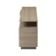 Μπουφές Vendora  σε sonoma-λευκή απόχρωση 150x29.5x46.3εκ