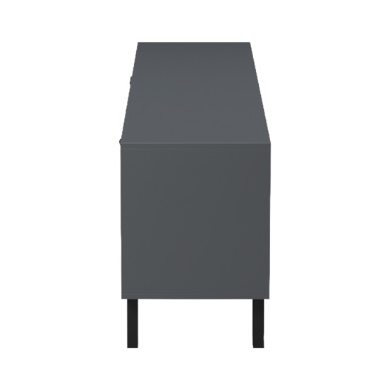 Έπιπλο τηλεόρασης Tuscany  sonoma-ανθρακί 180x41x51εκ