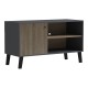 Έπιπλο τηλεόρασης Tuscany  sonoma-ανθρακί 100x40x51εκ