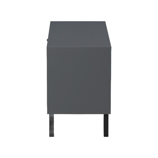 Έπιπλο τηλεόρασης Tuscany  sonoma-ανθρακί 100x40x51εκ