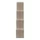 Βιβλιοθήκη Scala  sonoma 129.5x29x129.5εκ