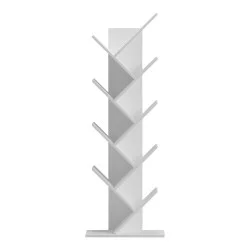 Βιβλιοθήκη Fyllo  λευκό 50x25x141.5εκ