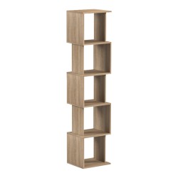 Βιβλιοθήκη Cubik  sonoma 35x30x161εκ