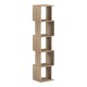 Βιβλιοθήκη Cubik  sonoma 35x30x161εκ