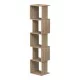 Βιβλιοθήκη Cubik  sonoma 35x30x161εκ