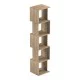 Βιβλιοθήκη Cubik  sonoma 35x30x161εκ
