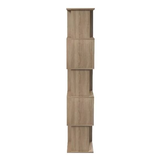 Βιβλιοθήκη Cubik  sonoma 35x30x161εκ