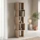 Βιβλιοθήκη Cubik  sonoma 35x30x161εκ