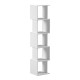 Βιβλιοθήκη Cubik  λευκό 35x30x161εκ