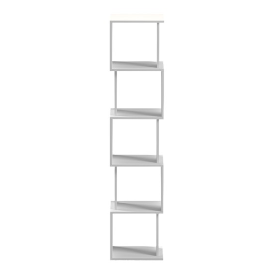 Βιβλιοθήκη Cubik  λευκό 35x30x161εκ