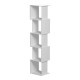 Βιβλιοθήκη Cubik  λευκό 35x30x161εκ