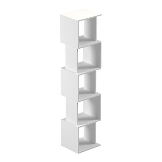Βιβλιοθήκη Cubik  λευκό 35x30x161εκ