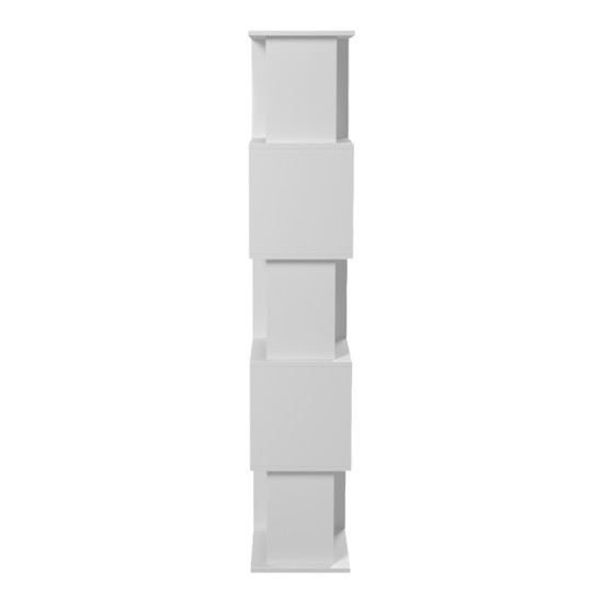 Βιβλιοθήκη Cubik  λευκό 35x30x161εκ