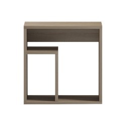 Κομοδίνο Doublo  sonoma 40x35x40εκ