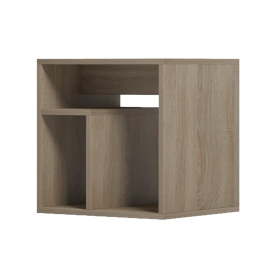 Κομοδίνο Doublo  sonoma 40x35x40εκ