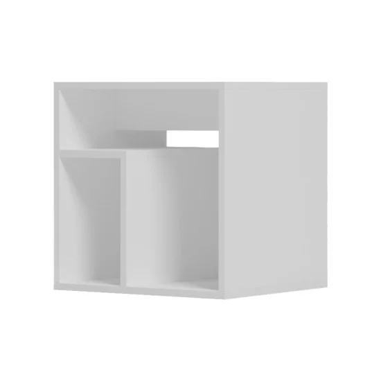 Βοηθητικό τραπέζι Doublo  λευκό 40x35x40εκ
