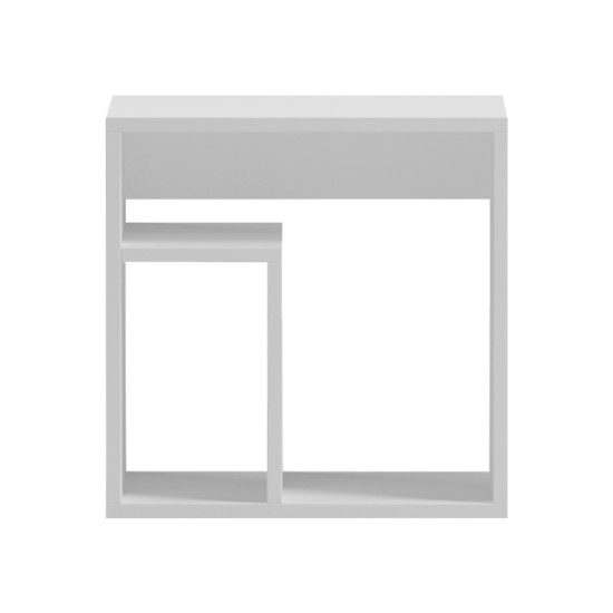 Βοηθητικό τραπέζι Doublo  λευκό 40x35x40εκ