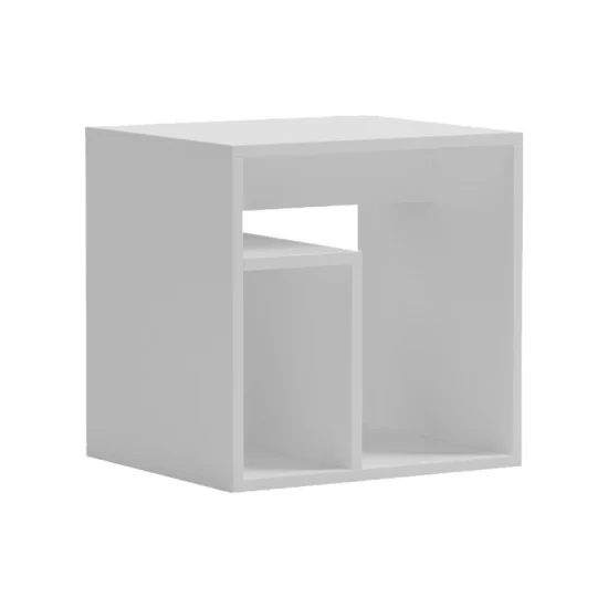 Βοηθητικό τραπέζι Doublo  λευκό 40x35x40εκ
