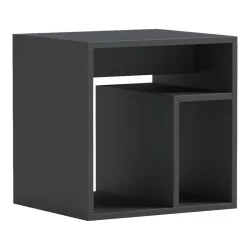Βοηθητικό τραπέζι Doublo  ανθρακί 40x35x40εκ