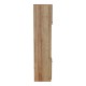 Ντουλάπα κουζίνας Rowan  σε ανθρακί-oak απόχρωση 60x42x182εκ