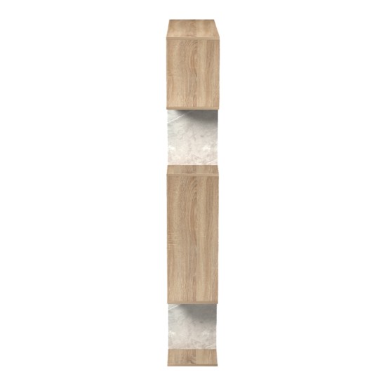Βιβλιοθήκη Mito  sonoma - μπεζ μαρμάρου 108.5x25x161εκ