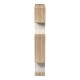 Βιβλιοθήκη Mito  sonoma - μπεζ μαρμάρου 108.5x25x161εκ