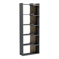 Βιβλιοθήκη Corpus  ανθρακί-sonoma 61x22x162εκ