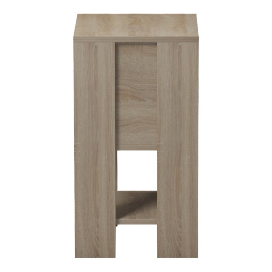 Κομοδίνο Reppo  sonoma 30x30x55εκ