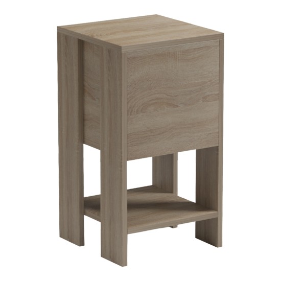 Κομοδίνο Reppo  sonoma 30x30x55εκ