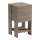 Κομοδίνο Reppo  sonoma 30x30x55εκ
