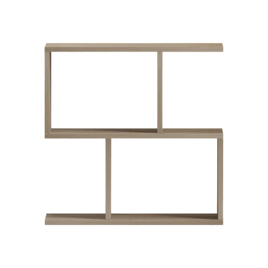 Βοηθητικό τραπέζι-βιβλιοθήκη Wesmol  sonoma 50x20x50εκ