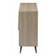 Μπουφές Gora  sonoma-μπεζ οψη μαρμαρου 110x35.5x82εκ