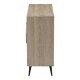 Μπουφές Gora  sonoma-ανθρακί 110x35.5x82εκ