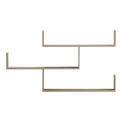 Ραφιέρα τοίχου Tiber  sonoma 120x22x67εκ