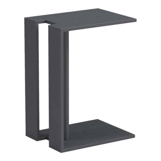 Βοηθητικό τραπέζι Muju  ανθρακί  30x40x55εκ