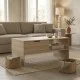 Τραπέζι σαλονιού Felina  sonoma 100x50x45εκ
