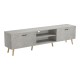 Έπιπλο τηλεόρασης Gorna  μπεζ εφέ μαρμάρου 180x35x48.6εκ--(Eλάχ.Ποσότητα:)