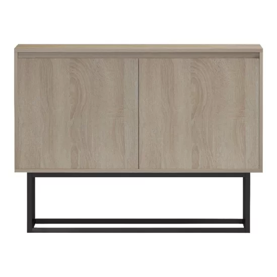 Μπουφές Dabia  sonoma-πόδι μαύρο μέταλλο 100x40x74εκ