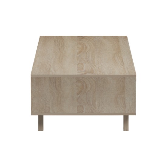 Τραπέζι σαλονιού Elonza  sonoma-ανθρακί 120x60x36εκ