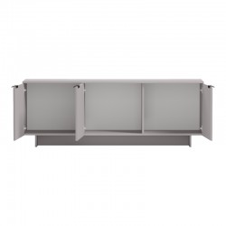 Έπιπλο τηλεόρασης Beldon  γκρι 150x42x55εκ